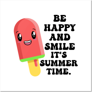 Happy popsicle Posters and Art